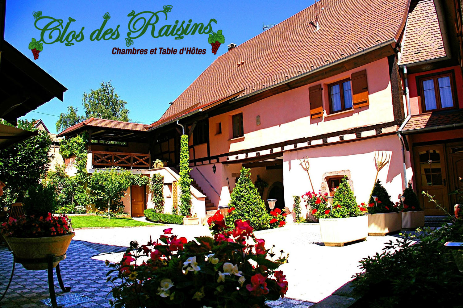 Le CLOS DES RAISINS (Chambre d'Hôtes de charme en Alsace)